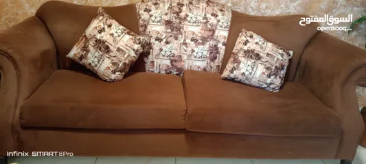  5 كنب شبة جديد مع البرادي