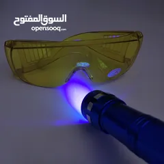  4 نظارة لفحص التهريب في نظام المكيف uv