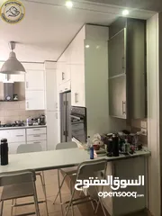  2 شقة أرضية مفروشة فاخرة للبيع في خلدا 200م مع حديقة وترسات 200م تشطيب سوبر ديلوكس