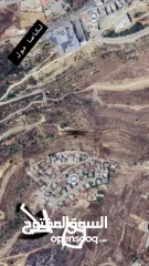  4 ارض على قمة الجبل اراضي المزرعة مقابل لكاسا مول على شارعين هيكليين دونم صافي بعد الشوارع تصنيف سكن أ