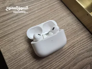  3 سماعة airpods pro2 master copy مع شاحن