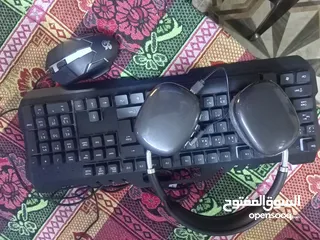  1 كيبورد  RGB + ماوس جيمنج+سماعة P9+هارد ديسك 80G السعر بالوصف و بدون خدمة توصيل
