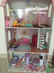  2 doll house 6 months used
