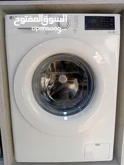  1 غسالة LG 8k لون ابيض 1200 دورة