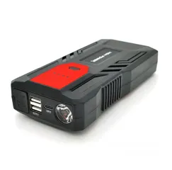  2 باوربانك طوارئ 12 فولت لتشغيل المركبات المتعددة وشحن الموبايل 12v emergency car jump starter