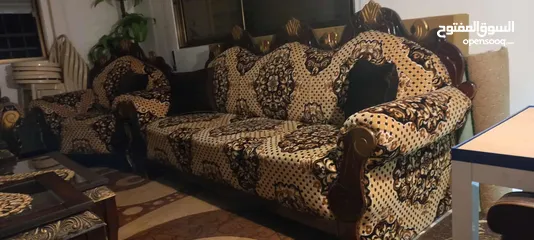  3 كنب تفصيييل الخشب القديم الثقيل وكااااله وعاينهم مضمونين
