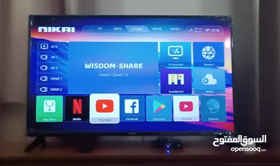  1 Very good work smart LEDTV NIKAI Smart TV 4K 50 inches (100 OMR)+Digital Satellite Receiver (8 OMR)