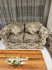  1 7 Seater specially made Sofa set made by Towel Mattress & Furniture Company Sharjah. Rarely used.