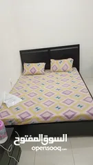  3 wooden bed without mattress 40 BD