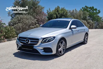  1 Mercedes Benz E200- 2017-  AMG Full Full ++ بحالة الوكالة من جميعة
