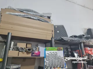  24 محل للبيع زينة واكسسوارات سيارات جاهز موقع حيوي طبربور ابو عليا بجانب دوار العودات