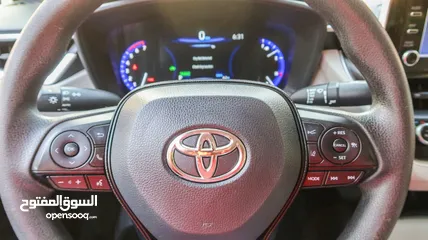  14 تويوتا كارولا هايبرد 2020 بحالة الوكالة Toyota corolla