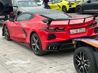  3 شيفروليه كورفيت للايجار يومي اسبوعين شهري