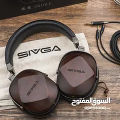 2 السماعة الاحترافية SIVGA Oriole جديدة بكرتونتها