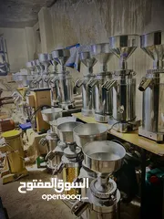  23 مطاحن قهوة أحجام مختلفة و أسعار مختلفة حجر 8 لحجر 15 واحد فاز وثلاثة فاز بحال الوكالة ماكنات وكالة