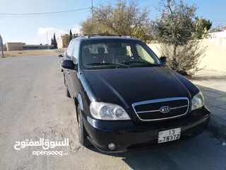  1 كيا كرنفال موديل 2004 سياره عائليه