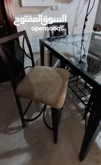  6 طاوله سفره حديد مع وجه سيكريت ثقيل مع 4 كراسي للبيع بسعر البلاش وبأقل من الشراء ب4 أضعاف السعر