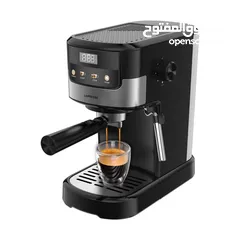  1 جهاز إسبرسو ليبريسو سوبرما LP004 LPCFFM0004-BK Lepresso Suprema Espresso Machine LP004 LPCFFM0004-BK