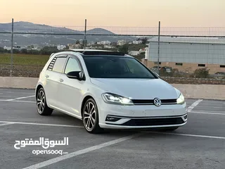 9 فولكسواجن جولف TSI 2019 اتوماتيك ماتور 1500 فل الفل فتحة  سقف بانوراما