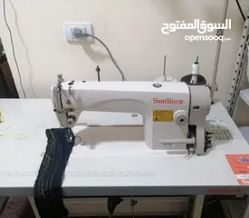  10 للبيع ماكينة خياطة صناعية SunSure SS-8900 بحالة الوكاله ممتازة لا تحتاج لاي صيانه