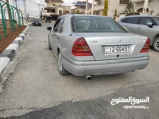  4 Mercedes C180 1995 محدثه الى 2000