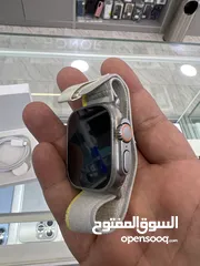  3 Apple watch ultra 1 used ساعة ابل مستخدمة وكالة بحالة ممتازة بدون أي خدوش