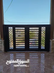  8 تفصيل ابواب وحراسات ودرزينات وكل شي يخص عالم الحديد