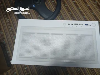  4 كيس ابيضg35+ثلاثة مراوح لون ابيض RGB