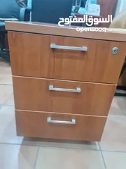  3 office table and drawer