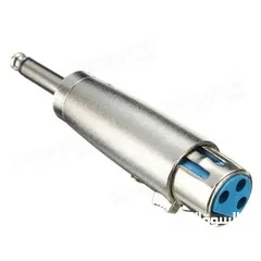  10 جكات مونو /XLR /AUX /RCA