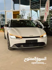  2 كيا EV6 وارد كوريا 2022 فحص كامل كرت ابيض ممشى 70 الف KM استخدام شخصي