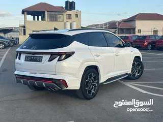  22 هونداي توسان N-Line    2023/ فل الفل بدون فتحة سقف بانوراما  فل مسكر