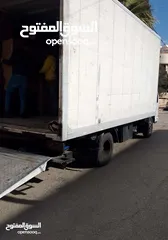  3 ديانا ايسوزو 2008  مغلقة شصي طويل مع باب جك يحمل لغاية 2 طن للنقل