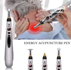  3 جهاز قلم المساج و تحفيز الاعصاب قلم مساج و استرخاء و تخفيف الم العضلات جهاز المساج الكهربائي تدليك