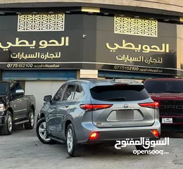  4 تويوتا هايلاندر ( 2023 ) فحص كامل 7 جيد عداد 28 ألف كيلو بحال الزيروو ( قابل للبدل )