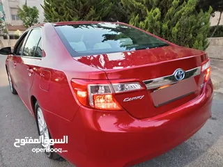  11 تويوتا كامري 2013 XLE فحص كامل كرت ابيض 7 جيد ولا ملاحظه  كلين تايتل جديده بمعنى الكلمه