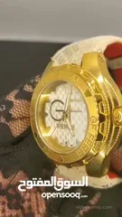  12 ساعة يد نسائية من جيانفرانكو فيري مطلية بالذهب ستانلس ستيل/Gianfranco Ferre Gold Plated