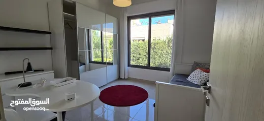  12 شقه مفروشه فاخره للايجار في عبدون / 2نوم / 120م / جديده