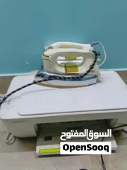  3 مكواة ملابس 2 جيده معه طابعه