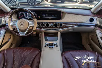  13 Mercedes S320 2019 Amg kit   السيارة وارد الشركة و قطعت مسافة 68,000 كيلو متر فقط
