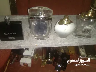  2 زجاجات عطور فارغه مستعمله