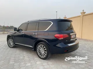  11 انفنيتي QX80 2016 خليجي