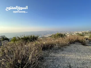  1 أرض للبيع في ماحص 774 م ذات اطلاله غربيه عاليه لايمكن  حجبها تبعد عن دابوق 10 دقائق فوق فلل الشامي