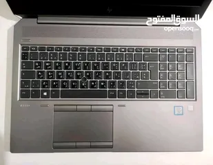  3 للبيع لابتوب HP ZBook 15 G5  معالج i7 جيل 8  رام 32GB  SSD 512GB  كارت NVIDIA Quadro P2000 4GB