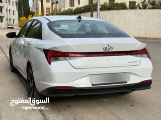  8 هيونداي النترا  blue hybrid 2021 جمرك جديد