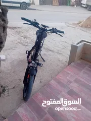  1 بسكليت كهربا شبه جديد معه اوراق