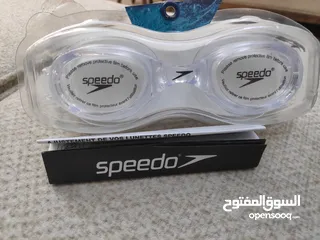  4 نظارات سباحة speedo الاصلي