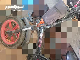  2 دراجه كهربائيه (بسكليت كهربا ) مستعمل حالته جيده جدا