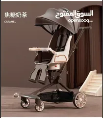  1 عربة أطفال أنيقة وعملية – الراحة والأمان إلك ولطفلك  لو بدك تمشي براحة ويكون طفلك مرتاح وآمن،
