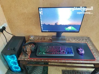 1 Desktop Gaming كمبيوتر مكتبي غيمينغللبيع بداعي السفر.